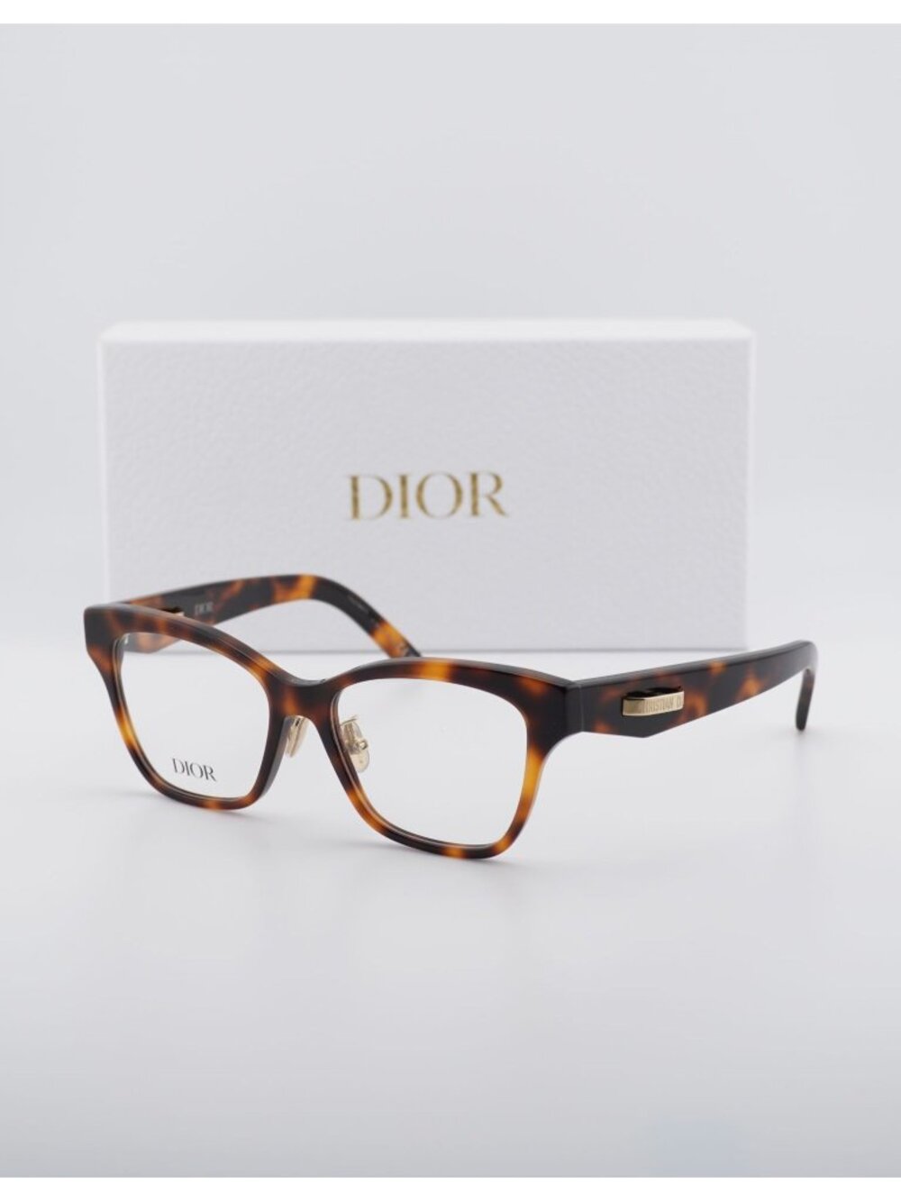 Dior CDIORO S4F 2400 Cat Eye Eyeglasses 52mm - Havana